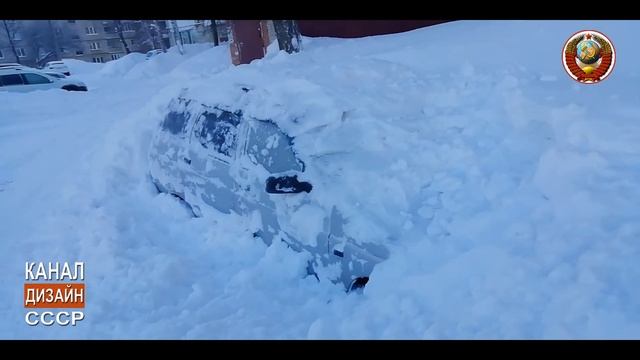 У нас снега на всех хватит. Обычное мартовское утро. смотреть онлайн