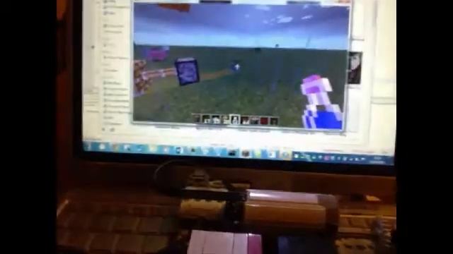 Minecraft piston controlling Lego Wedo motor смотреть онлайн