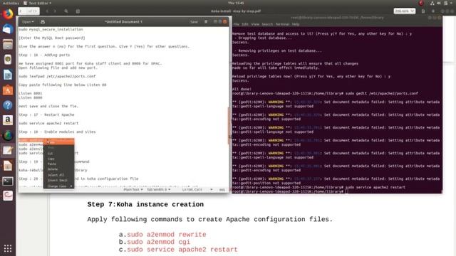 koha 19.05 installation смотреть онлайн