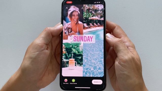 How to Add Multiple Photos in one Instagram Story? (iPhone + Android) смотреть онлайн