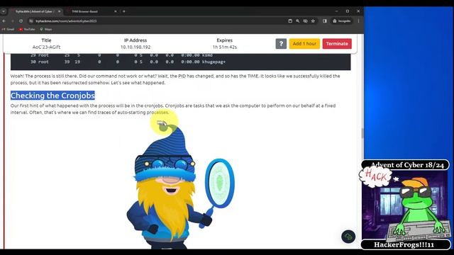TryHackMe's Advent of Cyber - Day 18 - Linux Server Forensics смотреть онлайн
