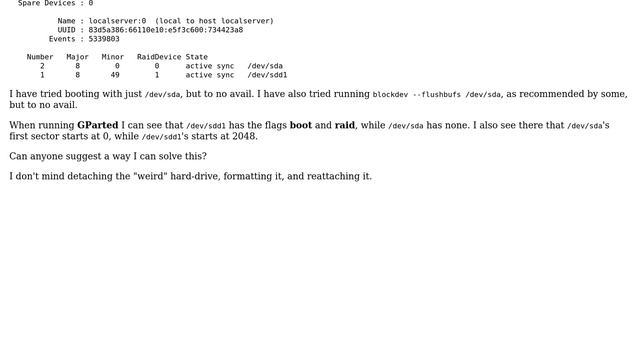 DevOps & SysAdmins: How do I make grub install on a software-raid disk? смотреть онлайн