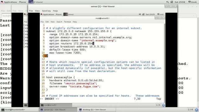 How to configure DHCP Server in linux redhat 7---PART-1 смотреть онлайн