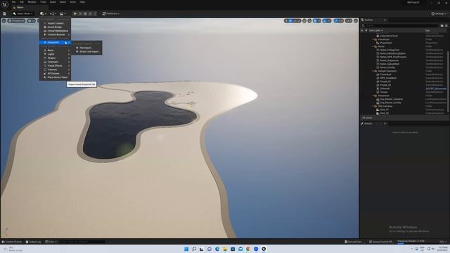 8. How to import file from 3dsmax into Unreal Engine 5 смотреть онлайн