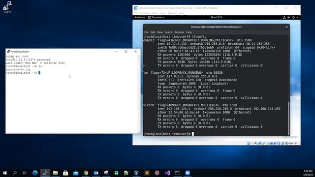 Enable the sshd (secured remote login server) on Fedora26 смотреть онлайн