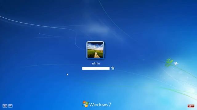Windows Vista / 7 fake login screen смотреть онлайн