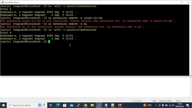 azure cli machine learning "ml" extension installation on local linux machine смотреть онлайн