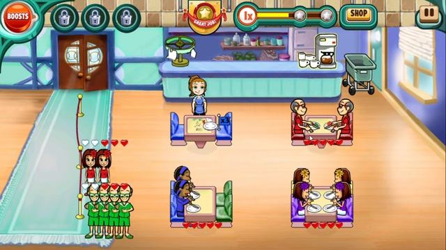 Diner Dash: Classic (2012) | Flo's Diner | Levels 1-7 | HD Gameplay смотреть онлайн