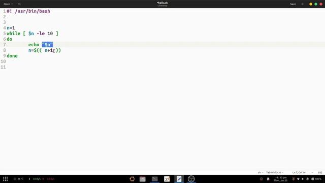 15 | How the WHILE - DO - DONE LOOP works in BASH SHELL Script смотреть онлайн