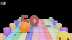 Learn 1 to 100 Numbers with Bowling Ball | Bowling Ball Adventure For Kids