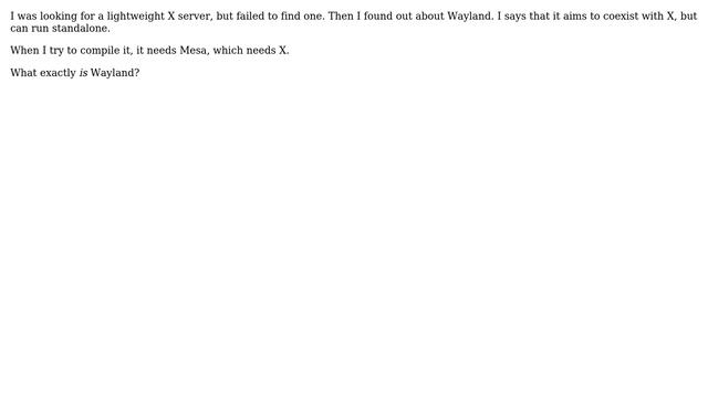Unix & Linux: What is Wayland? (2 Solutions!!) смотреть онлайн