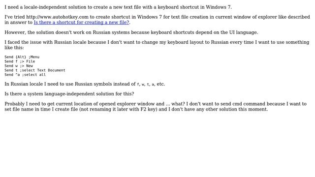 Unix & Linux: Language-independent keyboard shortcut to create a new text file смотреть онлайн