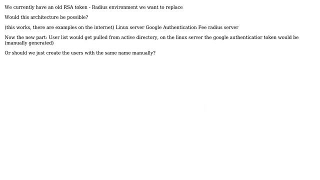 DevOps & SysAdmins: possible? radius server with active directory users and google authentication смотреть онлайн