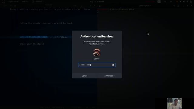 Fixing the Bluetooth using Terminal смотреть онлайн