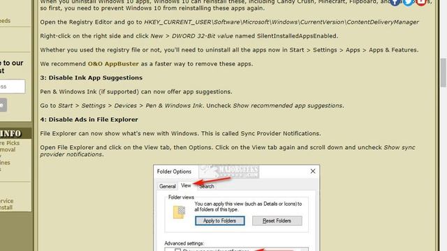How to Disable All Advertising and Sponsored Apps in Windows 10 смотреть онлайн