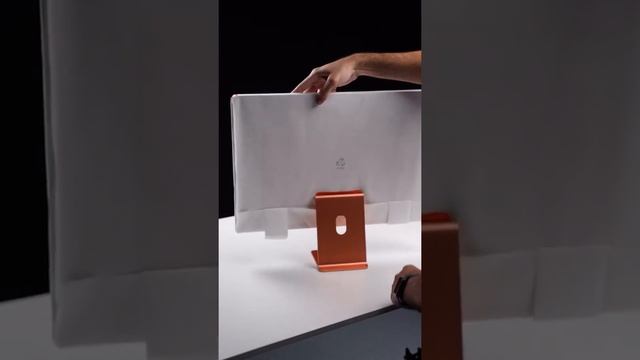 Unboxing Apple New iMac orange #apple #trending #unboxingvideo #2022 смотреть онлайн