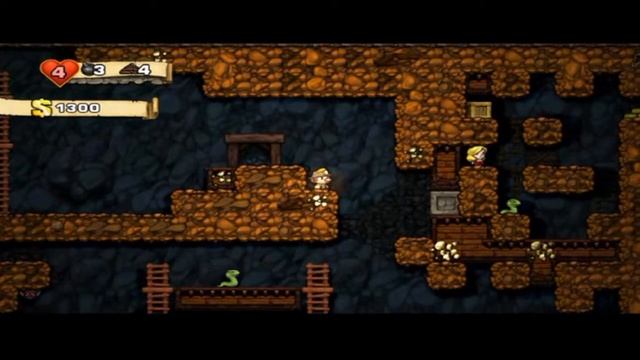 Spelunky-вкусный платформер смотреть онлайн