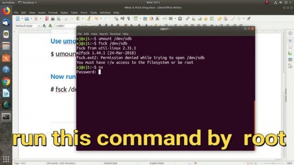 How to use fsck to repair file system errors in Linux Ubuntu 18.04,16.04,12.04