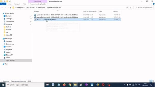 Instal·lació de l'Apache Directory Studio versió M16 смотреть онлайн