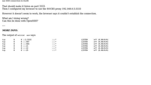 Use a server as a remote SOCKS proxy using OpenSSH смотреть онлайн