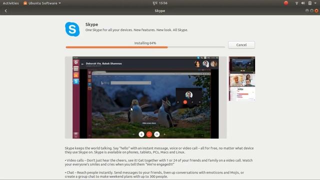 How to Install Skype on Ubuntu 17.10 | Ubuntu 16.0 смотреть онлайн