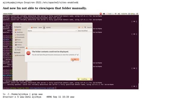 Ubuntu: Not able to access folder due to wrong CHMOD commands смотреть онлайн