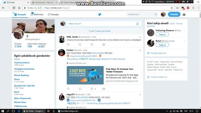 Twitter Güncel takipçi hilesi 12.08.2017 (detaylı anlatım) смотреть онлайн