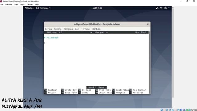 Make Bash dan Program Shell Scripting di Linux | Shell Bash #1 смотреть онлайн