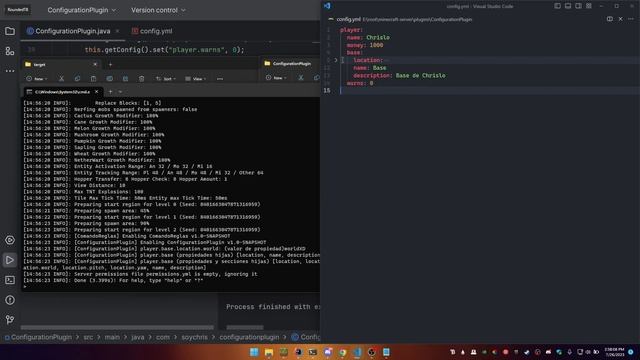 MANIPULANDO LOS ARCHIVOS DE CONFIGURACIÓN (CONFIG.YML) | CURSO DE PROG. DE PLUGINS EN SPIGOT #16 смотреть онлайн