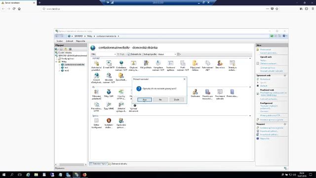 Windows server 2016 IIS instalace смотреть онлайн