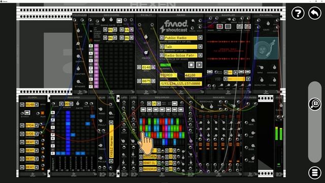 Hexen Virtual Eurorack Modular Synth - Random Test Mix