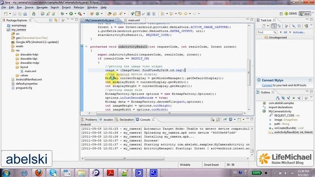 The Android Camera Activity (3/3) смотреть онлайн