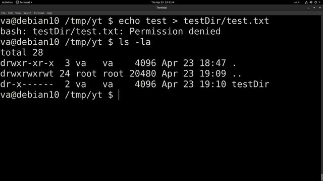 Linux directory permissions explained смотреть онлайн