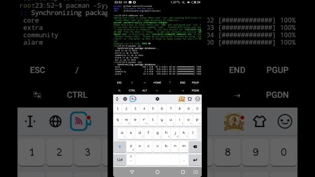 Install Arch Linux On Termux(No Root) | Termux-Archlinux