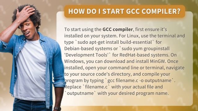 How do I start GCC compiler? смотреть онлайн