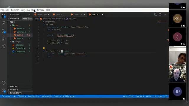 Tokyo Linux Users Group (TLUG) Technical Meeting 2020-09-12: Introduction to Rust смотреть онлайн