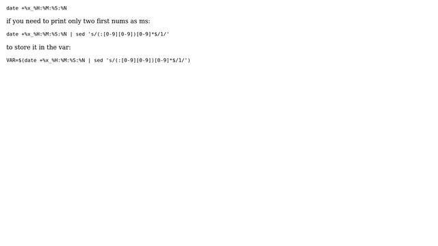 Unix & Linux: Display time stamp in dd/mm/yyyy_hh:mm:ss:ms in Unix or Linux (5 Solutions!!) смотреть онлайн
