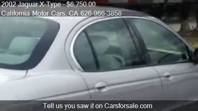 2002 Jaguar X-Type 3.0 - for sale in Covina, CA 91722 смотреть онлайн