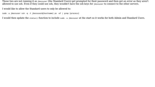 Unix & Linux: sudoers - allow user to ssh as another user and run a specific command смотреть онлайн