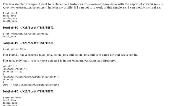 Unix & Linux: use an export variable as part of filename in awk program (2 Solutions!!) смотреть онлайн