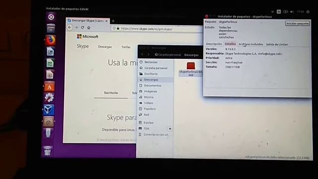 Instalar Skype Para GNU Linux Ubuntu y Deribadas смотреть онлайн