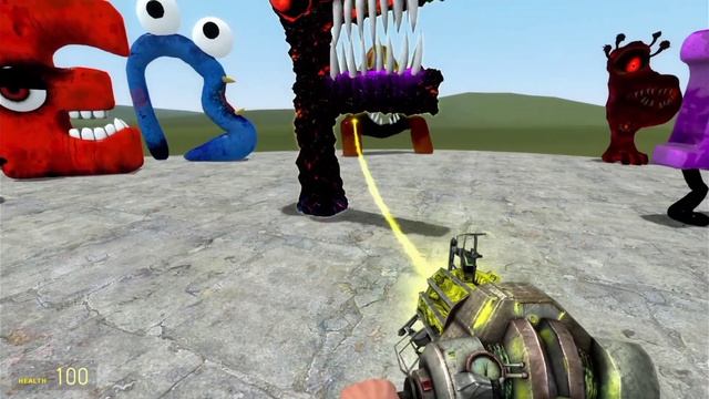Garry's mod Alfabet monster, Skibidi Toilet, fight with eachother, first gameplay with HSG, Android смотреть онлайн