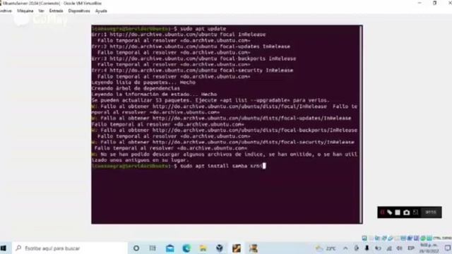 Jhoset de luna 20-EIST-7-009 Active directory en Ubuntu смотреть онлайн