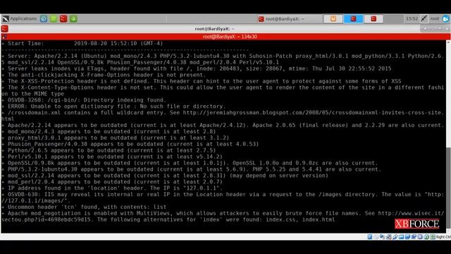 How to work with Nikto on Kali linux part 2 смотреть онлайн