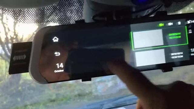 10" FHD 4G Car Rearview Mirror DVR Camera Dual Lens Android 5.1 Dash Cam WiFi BT from China смотреть онлайн