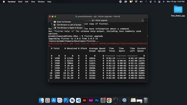 Upgrade Flutter To New Version