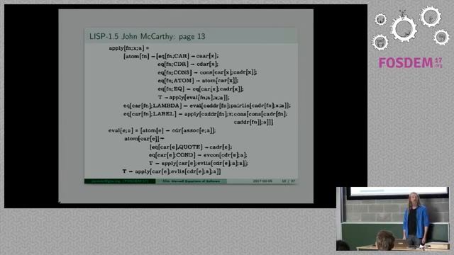 FOSDEM 2017 - Mes -- Maxwell's Equations of Software.mp4 смотреть онлайн