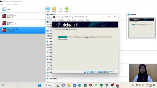 Cara menginstal linux debian 11 di virtualbox смотреть онлайн