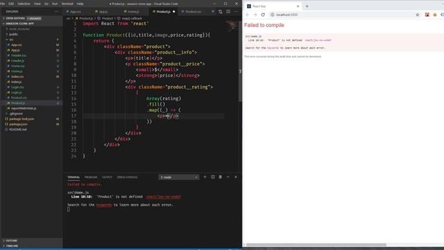 Create an Ecommerce Site with React # Part 5 смотреть онлайн