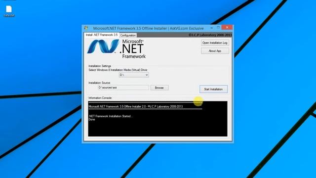 How to install 3.5 .Net framework in windows 8.1 or newer смотреть онлайн